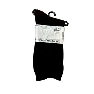 Worthington Microfiber Crew Socks